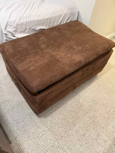 Photo of free Comfy chair and a half plus ottoman (West Roxbury) #2