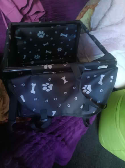 Photo of free Puppy car seat (Stretford Motorway Estate M32) #1