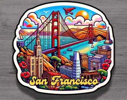 Photo of San Francisco souvenirs, magnets (Mountain View Downtown) #1