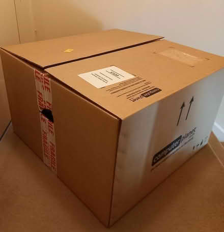 Photo of free Large cardboard box (Canford Heath, BH17) #1