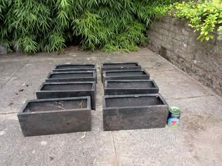 Photo of free 8 resin plant troughs (West Malvern CP WR14) #1