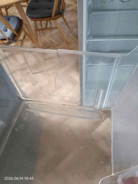 Photo of free Tall silver Beko fridge (Stevenage - Bedwell area SG1) #4