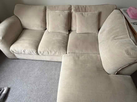 Photo of free Beige sofa (West Hampstead NW6) #1