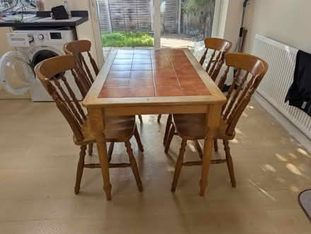 Photo of free Dining Table & Chairs (CV3) #3