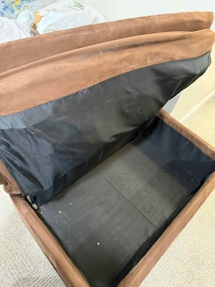 Photo of free Comfy chair and a half plus ottoman (West Roxbury) #3