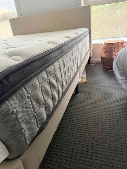 Photo of free Double bed frame, mattress (Googong) #2