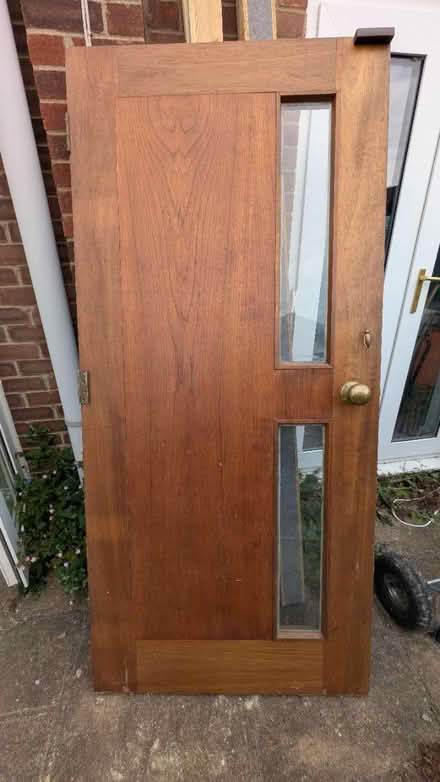 Photo of free Wooden external door (Milton CB24) #1