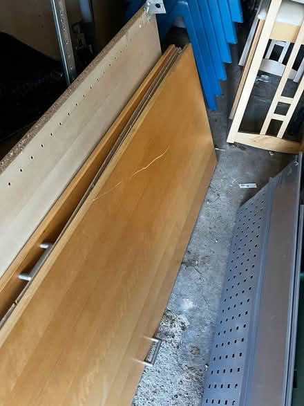 Photo of free Wooden Wardrobe – 194cm x 100cm x 58cm (Streatham SW16) #2