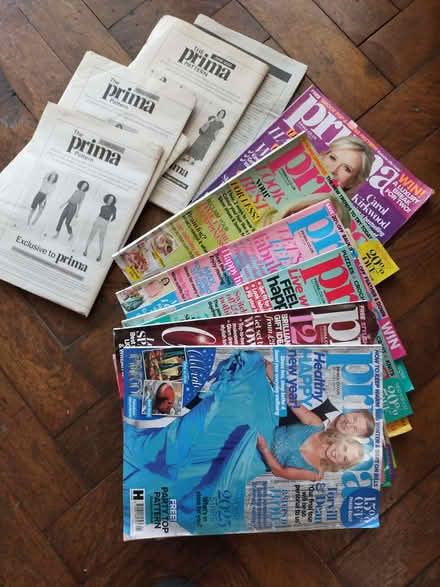 Photo of free 12 Prima Mags+6 paper patterns (Little Wenlock TF6) #1