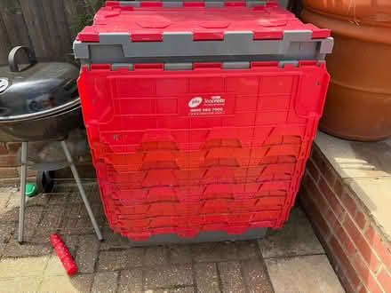 Photo of free Large Tea Crates (Sittingbourne) #2