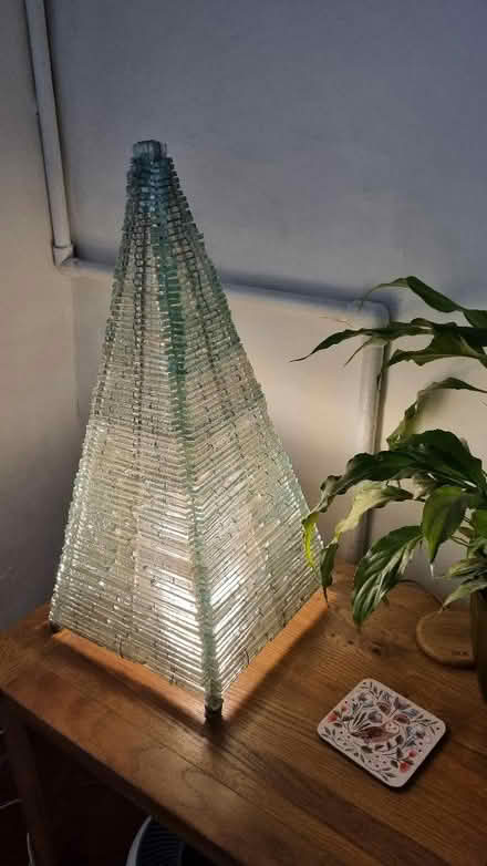 Photo of free Unusual glass lamp (Morland CA10) #1