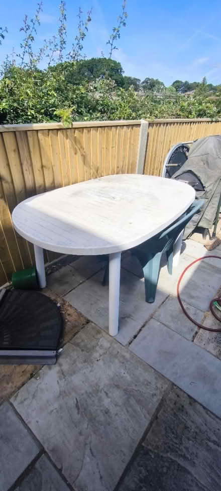 Photo of free Garden table and chairs (Bisley GU24) #1