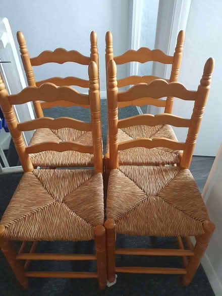 Photo of free Four chairs (Newton Hall DH1) #1