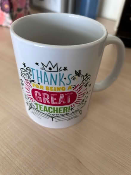 Photo of free Mug - thank you teacher (Ha2 8pw) #1