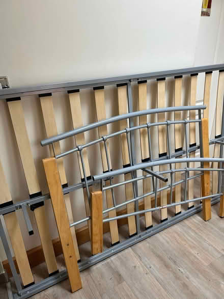 Photo of free Small double metal bedded (+mattress) (Blaydon NE21) #1