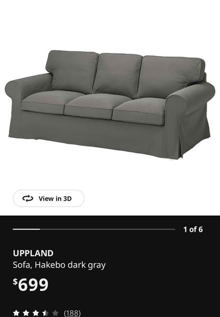 Photo of free Ikea sofa (Southwood SW) #4