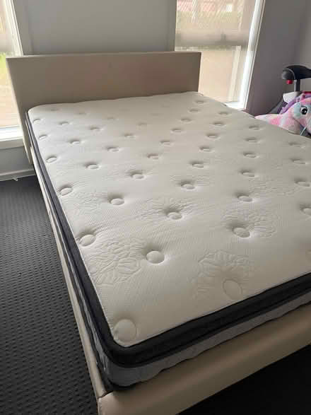 Photo of free Double bed frame, mattress (Googong) #3