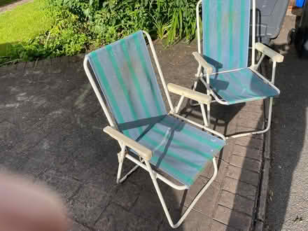 Photo of free Two garden chairs (Warwick CV34, off Myton Road) #2