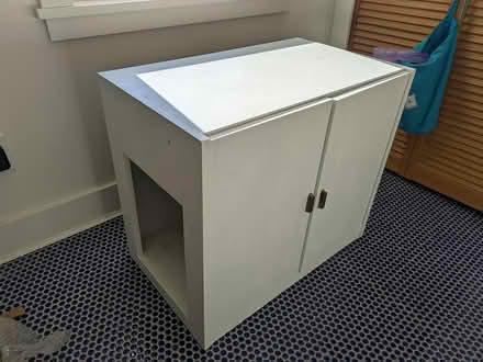 Photo of free Cat litter box enclosure (East Hill) #2