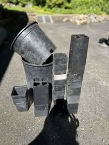 Photo of free Plastic nursery pots, various sizes (Woodinville/Cottage Lake) #1
