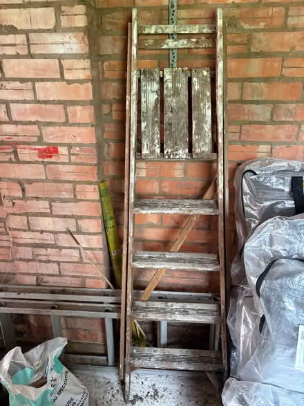 Photo of free Wooden step ladders (Longbarn WA2) #1