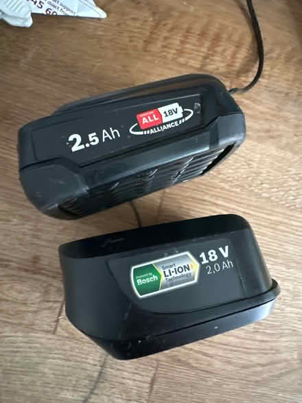 Photo of free 2x Bosch batteries (CH47) #1