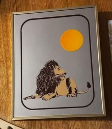 Photo of free This is a Lion Mirror #1