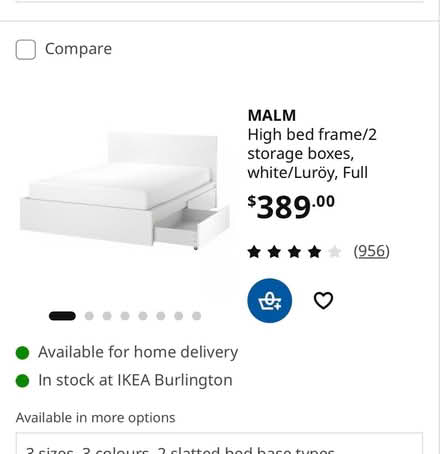 Photo of free IKEA twin bed frame (Main/Danforth) #1