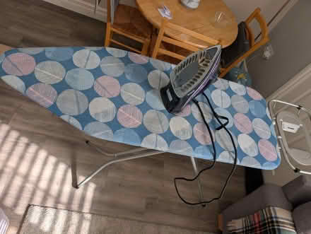 Photo of free Extra wide ironing board and Tower iron (Croxdale DH6) #1