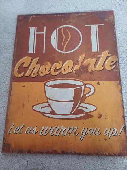 Photo of free Hot Choclate wooden signage (Lordswood ME5) #2