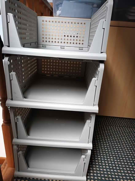 Photo of free Plastic storage drawers (Hollingworth via Hyde) #2