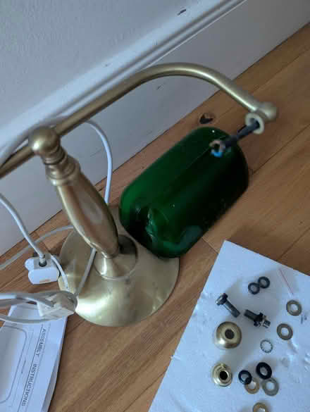 Photo of free Bankers lamp needs rebuilding (Streatham SW16) #3