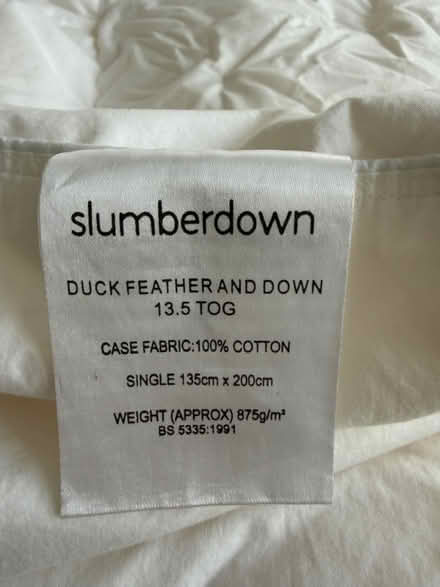 Photo of free Feather duvet (Norton Lees S8) #1
