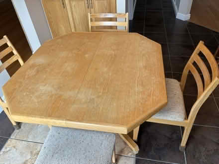 Photo of free Solid oak Kitchen table (Orleans) #2