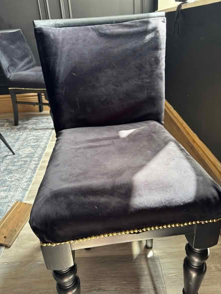 Photo of free 8 x Black Dining Chairs (Hillsborough S6) #4
