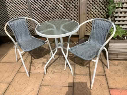 Photo of free Garden bistro set needs tlc (Merley BH21) #1