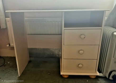 Photo of free Wooden desk / dressing table (Shankill Bray Dunlaoghaire) #2