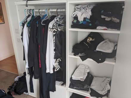 Photo of free IKEA White wardrobe combo (West Street S1) #2