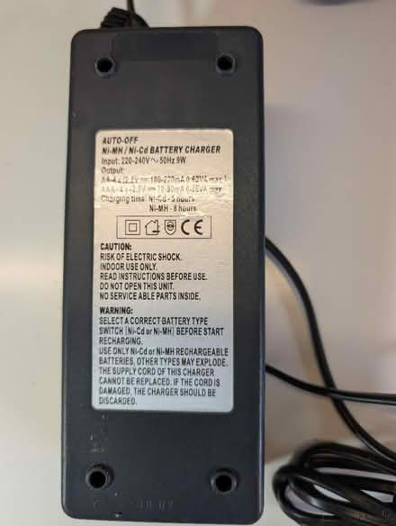 Photo of free Battery charger (West Farleigh ME15) #2