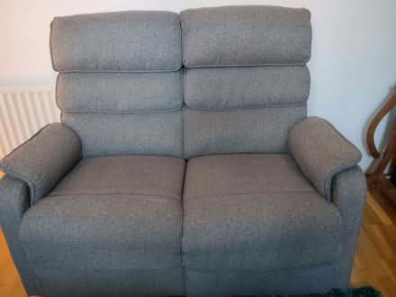 Photo of free Two seater reclining sofa (Ballymaconaghy BT6) #1