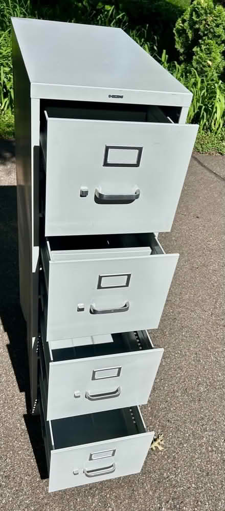 Photo of free 4 drawer file cabinet (Lakeville) #2