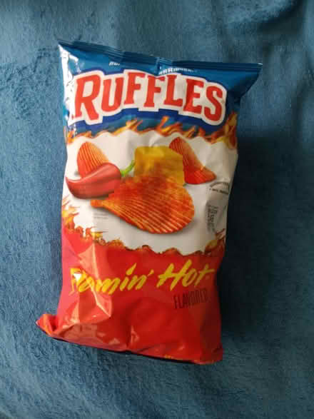 Photo of free Flamming Hot Ruffles Potato Chips (Bed-stuy) #1