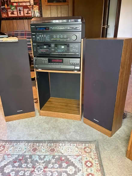Photo of free Panasonic stereo system plus (S Garland St and W Yale Ave) #1
