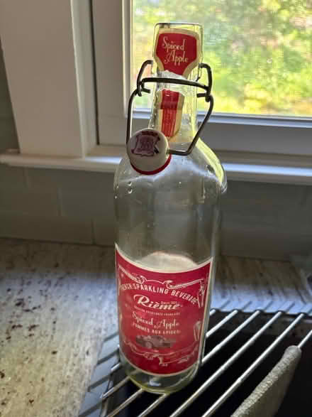 Photo of free Glass bottle with ceramic stopper (Ossining) #1