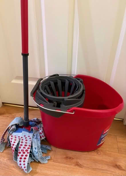 Photo of free Bucket & Mop (Whitegrove RG42) #1