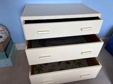 Photo of free Painted wooden drawers (Orrell Post WN5) #3