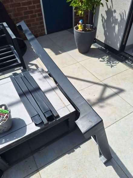 Photo of free Garden Table (CR5 old coulsdon) #3