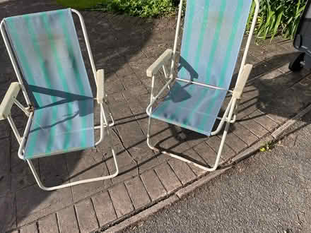 Photo of free Two garden chairs (Warwick CV34, off Myton Road) #3