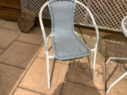 Photo of free Garden bistro set needs tlc (Merley BH21) #3