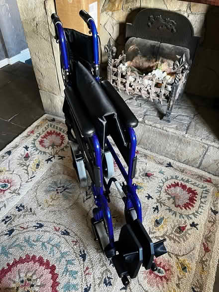 Photo of free Portable lightweight wheelchair (Tintwistle, SK13) #3